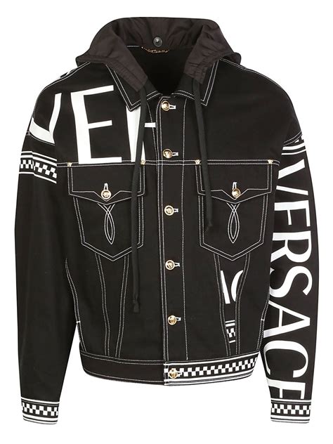 jacke versace herrem|versace denim jacket.